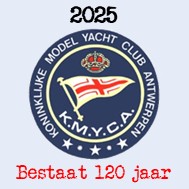 Koninklijke Model Yacht Club Antwerpen V.Z.W. – gesticht in 1905 Logo