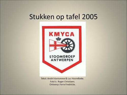 Stukken Op Tafel 2005