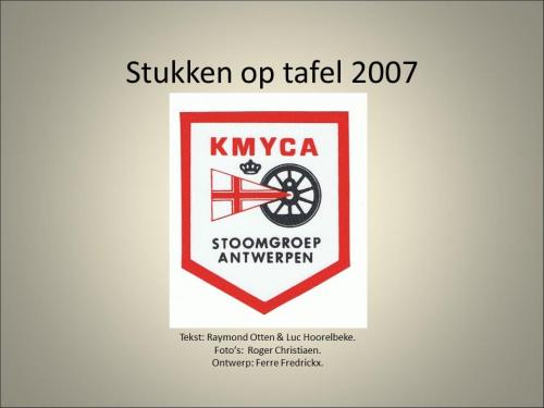 Stukken Op Tafel 2007