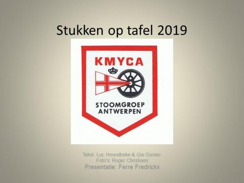 Stukken Op Tafel 2019